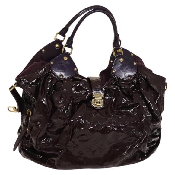 LOUIS VUITTON Mahina Surya XL Tote Bag Enamel Purple - Picture 1 of 16